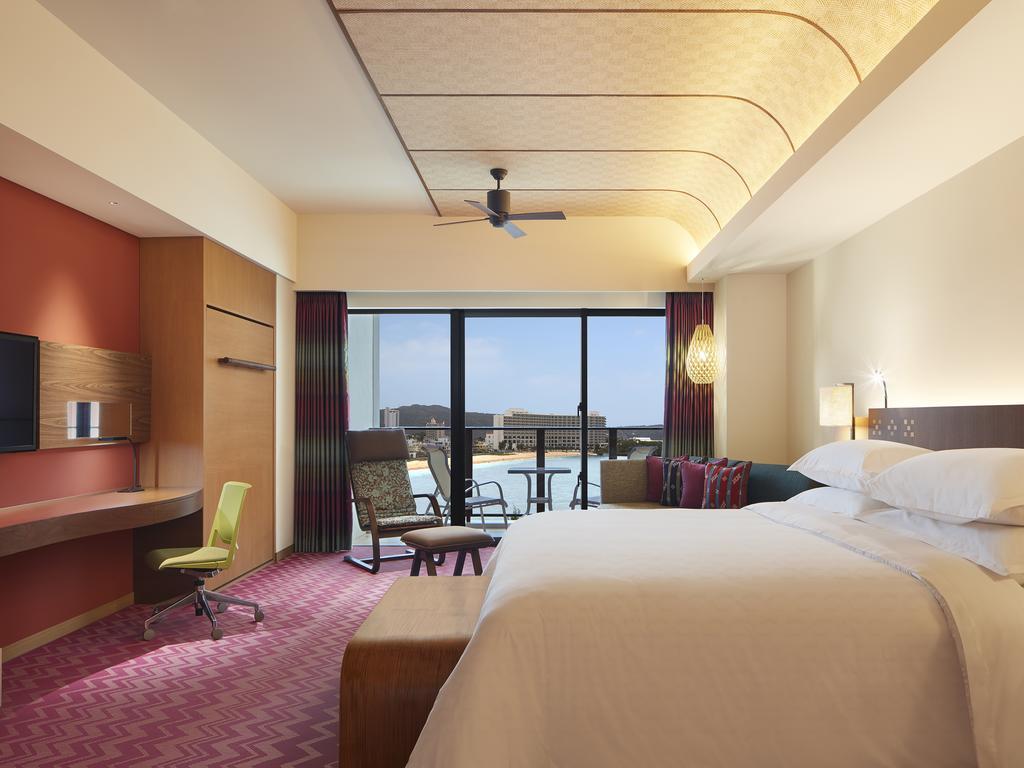 เชอราตัน โอกินาวา ซันมารีนา รีสอร์ต Hotel อนนะ ภายนอก รูปภาพ