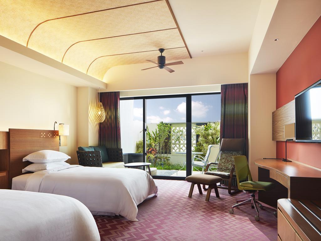 เชอราตัน โอกินาวา ซันมารีนา รีสอร์ต Hotel อนนะ ภายนอก รูปภาพ