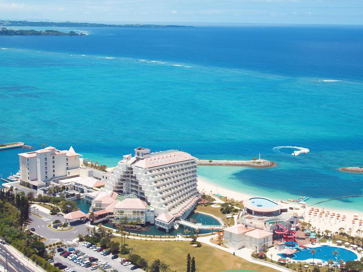 เชอราตัน โอกินาวา ซันมารีนา รีสอร์ต Hotel อนนะ ภายนอก รูปภาพ