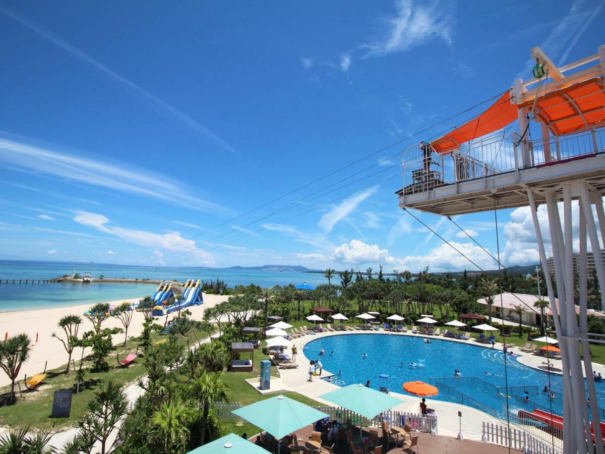 เชอราตัน โอกินาวา ซันมารีนา รีสอร์ต Hotel อนนะ ภายนอก รูปภาพ
