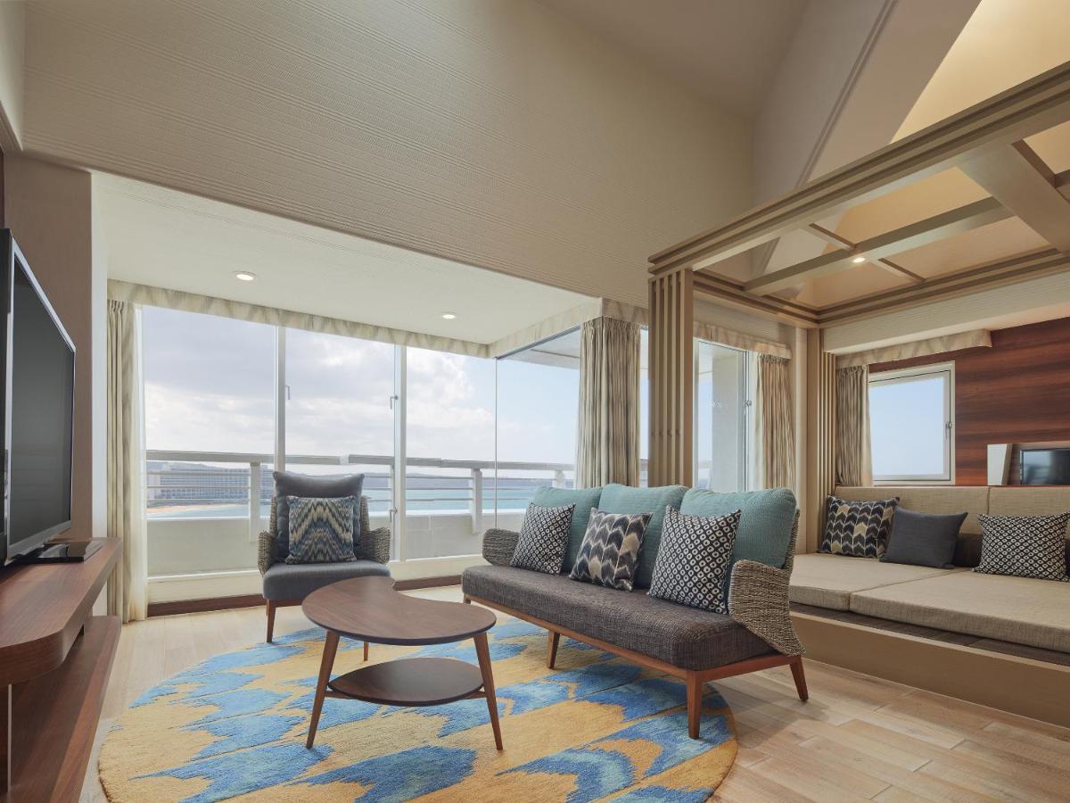 เชอราตัน โอกินาวา ซันมารีนา รีสอร์ต Hotel อนนะ ภายนอก รูปภาพ