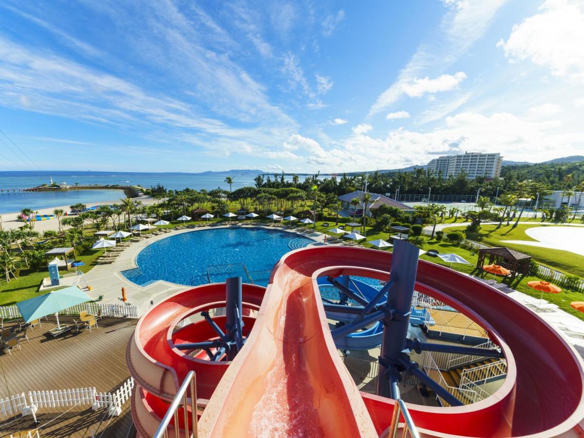 เชอราตัน โอกินาวา ซันมารีนา รีสอร์ต Hotel อนนะ ภายนอก รูปภาพ